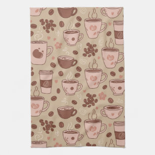 Linge De Cuisine Motif de tasse de café cosy (7)