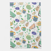 Linge De Cuisine motif de thé (Vertical)