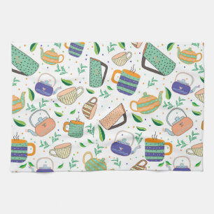 Linge De Cuisine motif de thé