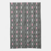 Linge De Cuisine Motif de tiret (Vertical)