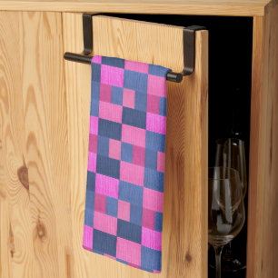 LINGE DE CUISINE MOTIF DE TISSU TEXTILE