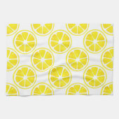 Linge De Cuisine Motif de tranche de citron aquarelle (Horizontal)
