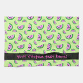 Linge De Cuisine Motif de tranche de pastèque plate (Horizontal)