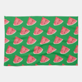 Linge De Cuisine Motif de tranches de pastèque d'été (Horizontal)
