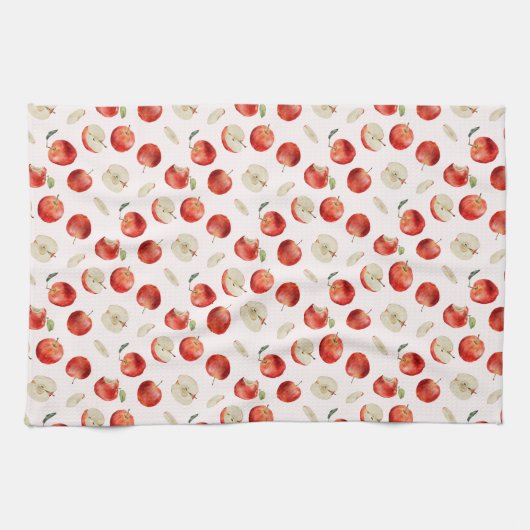 Linge De Cuisine Motif de tranches de pomme (Horizontal)