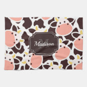 Linge De Cuisine Motif de vache mûre (Horizontal)