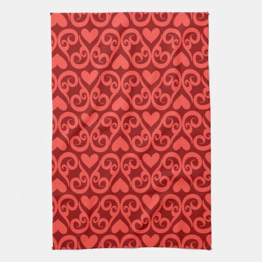 Linge De Cuisine Motif de Valentine (Vertical)