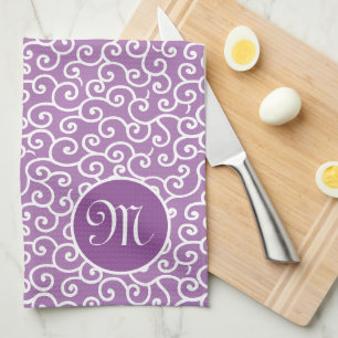 Linge De Cuisine Motif de vigne de spirale d'arabesque de Karakusa