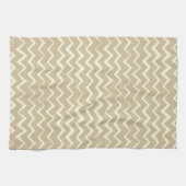 Linge De Cuisine Motif de zigzag (Horizontal)