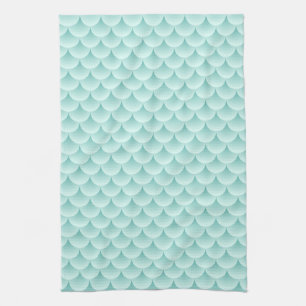 Linge De Cuisine Motif d'échelles de poissons