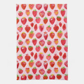 Linge De Cuisine Motif Délice de Fraises (Vertical)
