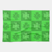 Linge De Cuisine Motif des Cloches Vertes (Horizontal)