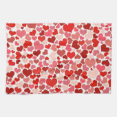Linge De Cuisine Motif Des Coeurs, Coeurs Rouges, Amour (Horizontal)