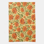 Linge De Cuisine Motif des fleurs de Marigold (Vertical)
