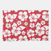 Linge De Cuisine Motif des fleurs d'Hibiscus (Horizontal)