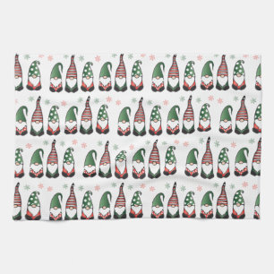 Linge De Cuisine Motif des Gnomes de Noël