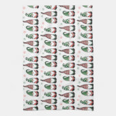 Linge De Cuisine Motif des Gnomes de Noël (Vertical)