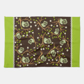 Linge De Cuisine Motif des hiboux (Horizontal)