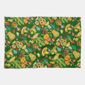 Linge De Cuisine Motif des icônes mexicaines (Horizontal)