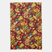 Linge De Cuisine Motif des icônes mexicaines (Vertical)