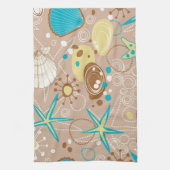 Linge De Cuisine Motif d'été (Vertical)