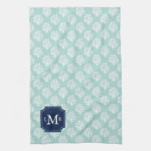 Linge De Cuisine Motif d'été de la Monnaie mignonne et Monogramme b (Vertical)