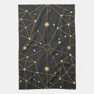 Linge De Cuisine Motif d'étoile de constellation céleste (3)