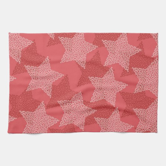 Linge De Cuisine Motif d'étoiles (Horizontal)