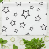 Linge De Cuisine Motif d'étoiles (Plié)