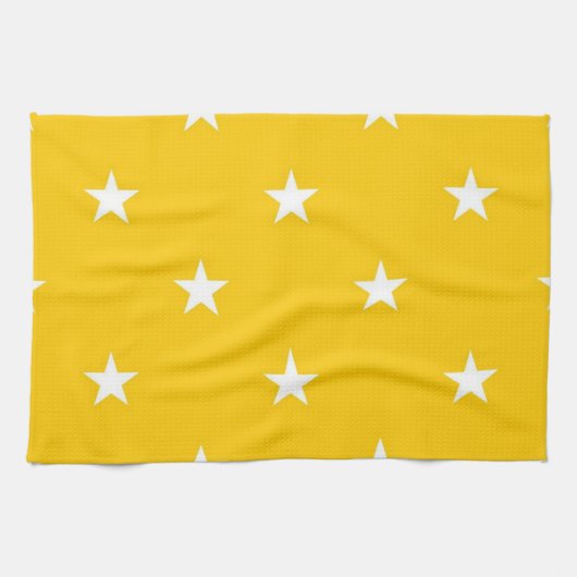 Linge De Cuisine Motif d'étoiles (Horizontal)