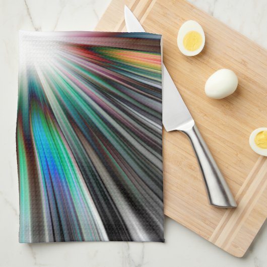 Linge De Cuisine Motif d'explosion Starburst (Quart Plié)