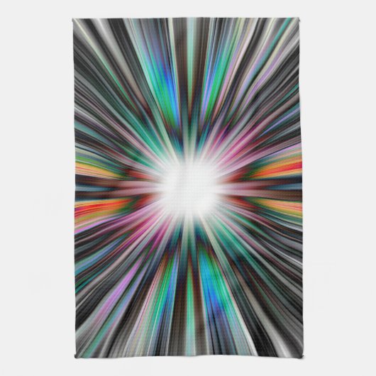 Linge De Cuisine Motif d'explosion Starburst (Vertical)