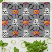 Linge De Cuisine Motif d'Halloween (Plié)