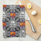 Linge De Cuisine Motif d'Halloween (Quart Plié)