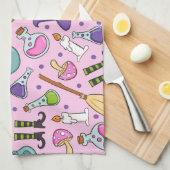 Linge De Cuisine Motif d'Halloween (Quart Plié)