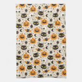 Linge De Cuisine Motif d'Halloween rétro (Vertical)