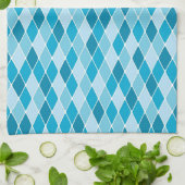 Linge De Cuisine Motif d'hiver de harlequin (Plié)