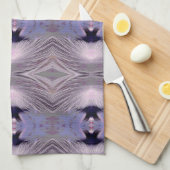 Linge De Cuisine Motif Diamond Plumes (Quart Plié)