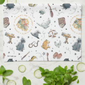 Linge De Cuisine Motif d'icônes HARRY POTTER™ (Plié)