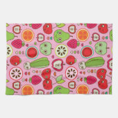 Linge De Cuisine motif d'illustration de cuisine de fruit (Horizontal)
