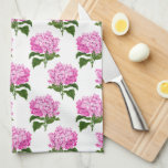 Linge De Cuisine Motif d'illustration rose antique Hydrangea<br><div class="desc">Une serviette de cuisine texturée gaufrée avec un motif d'illustration antique de fleurs d'hydrangée rose est un bel ajout fonctionnel à toute cuisine. La texture de gaufre ajoute une absorbance supplémentaire à la serviette, ce qui la rend parfaite pour nettoyer les déversements ou sécher les plats. Les fleurs d'hydrangée rose...</div>