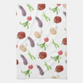 Linge De Cuisine Motif d'illustration végétale (Vertical)