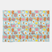 Linge De Cuisine Motif d'illustrations de nourriture de petit (Horizontal)