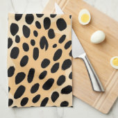 Linge De Cuisine Motif d'impression Cheetah (Quart Plié)