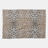 Linge De Cuisine Motif d'impression de fourrure de léopard guépard (Horizontal)