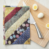 Linge De Cuisine Motif d'impression recouvert (Quart Plié)