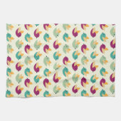 Linge De Cuisine Motif d'oiseaux (Horizontal)