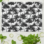 Linge De Cuisine Motif d'ombre Palm Tree (Plié)