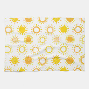 Linge De Cuisine Motif Doodle