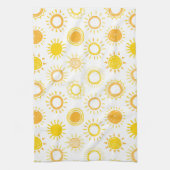 Linge De Cuisine Motif Doodle (Vertical)